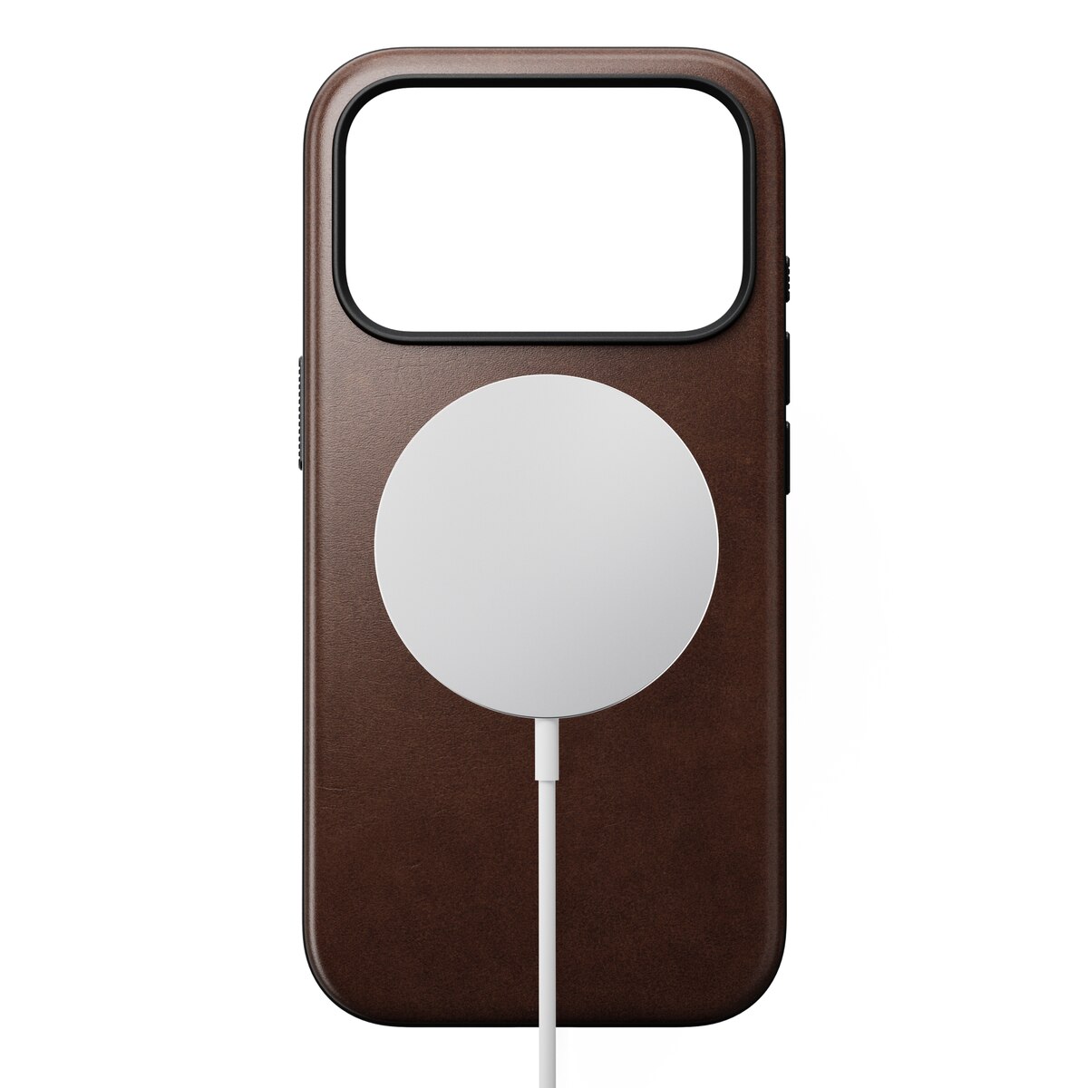 Modern Case Horween Leather MagSafe iPhone 17 Pro Rustic Brown