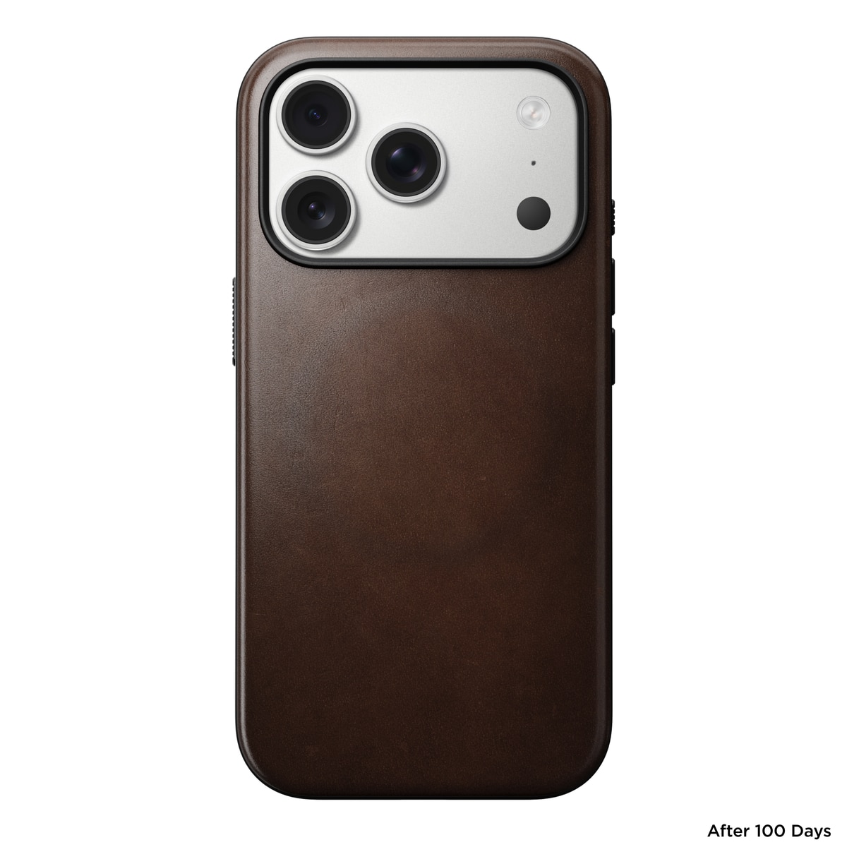Modern Case Horween Leather MagSafe iPhone 17 Pro Rustic Brown