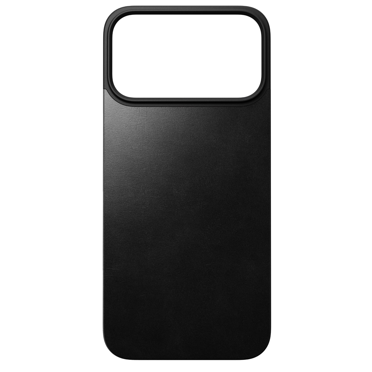 Magnetic Leather Back iPhone 17 Pro Max Black