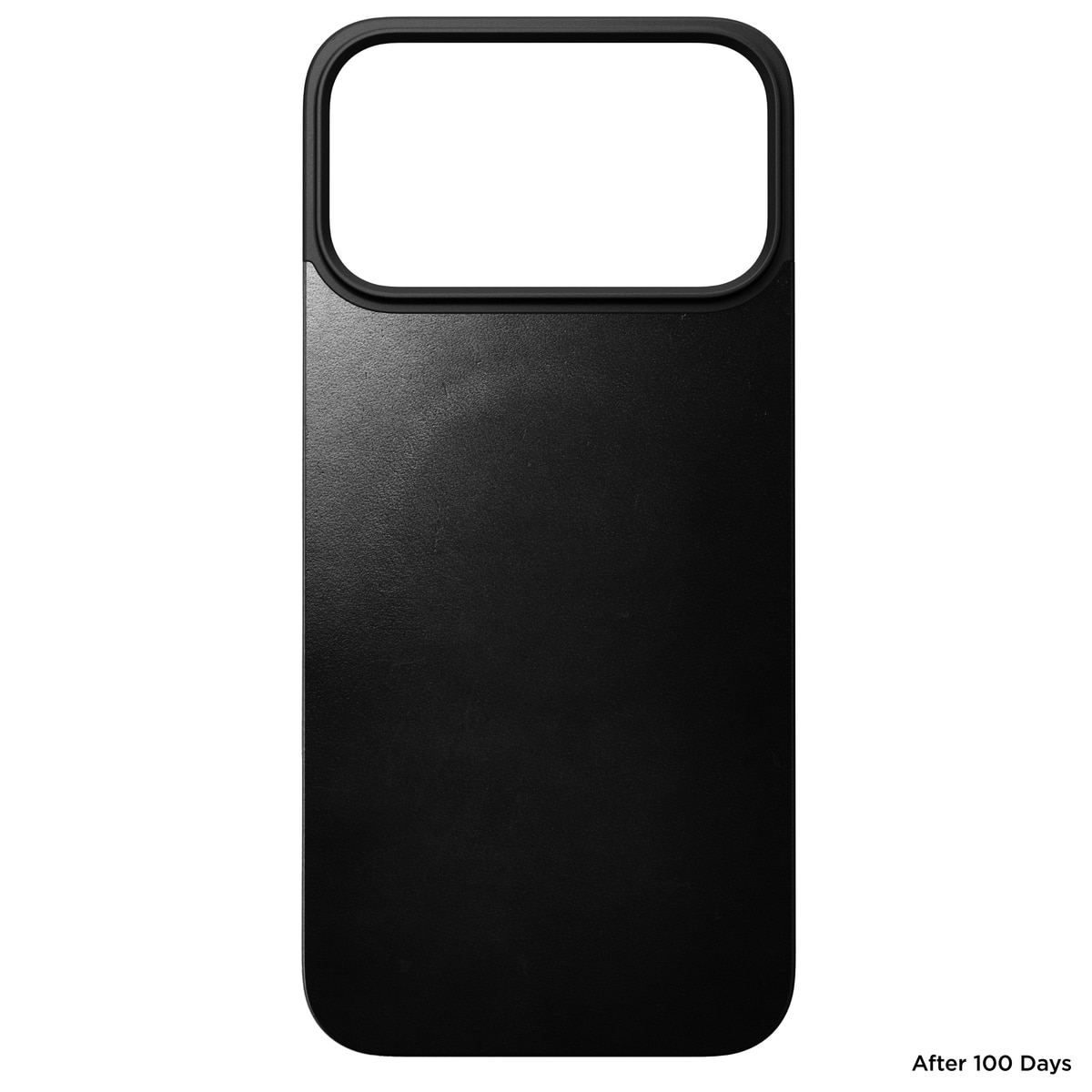 Magnetic Leather Back iPhone 17 Pro Max Black