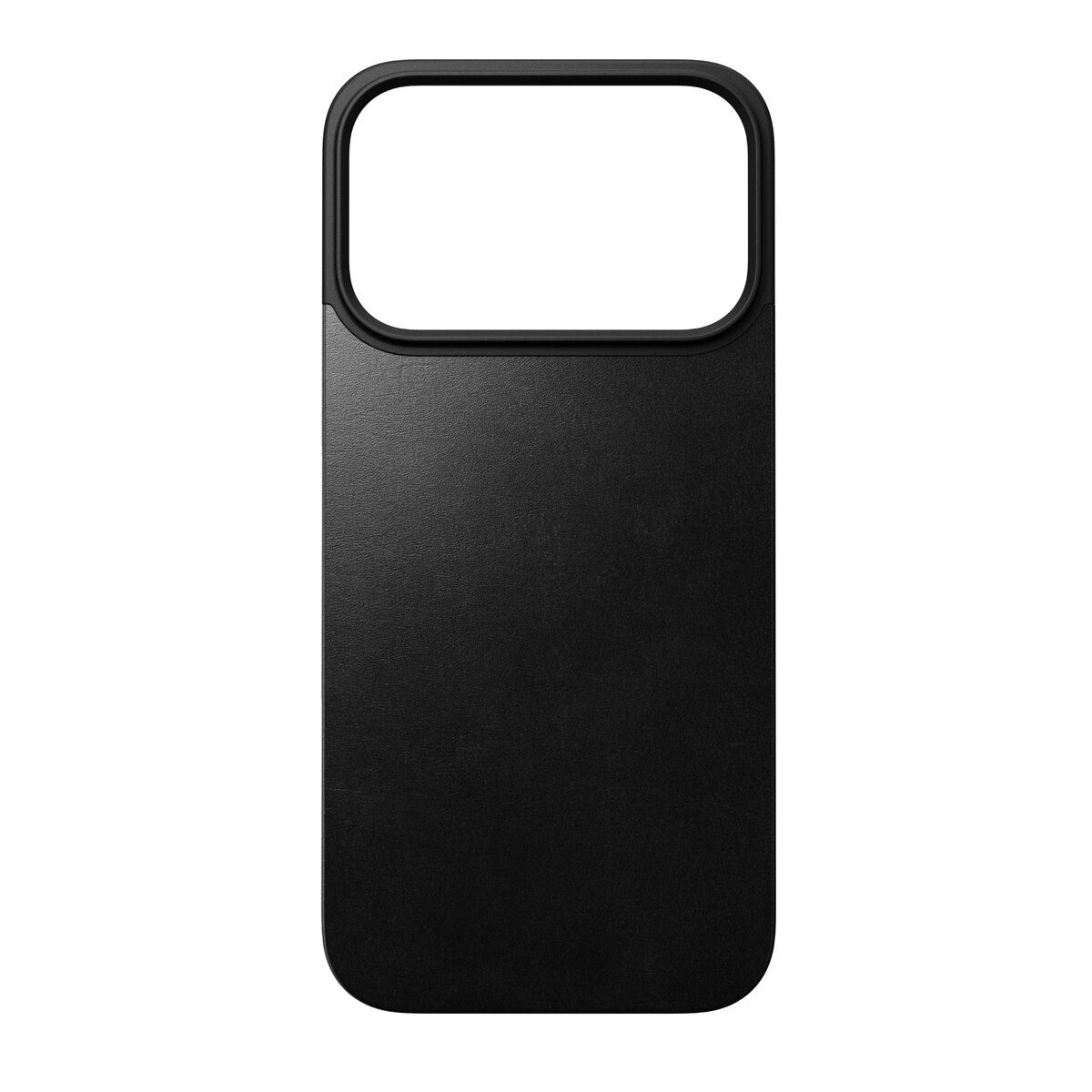 Magnetic Leather Back iPhone 17 Pro Black