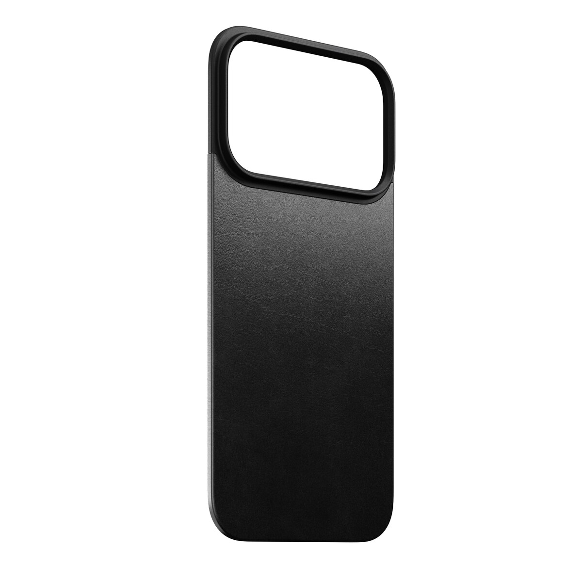Magnetic Leather Back iPhone 17 Pro Black