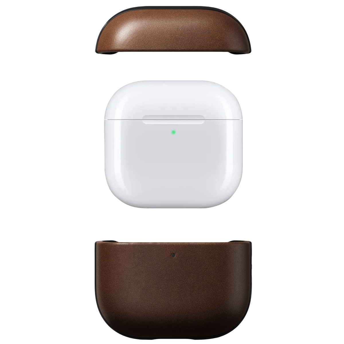 Modern Case Leather Apple AirPods 4 Brown