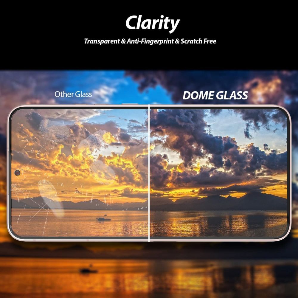 Dome Screen Glass Protector (2-pack) Samsung S22