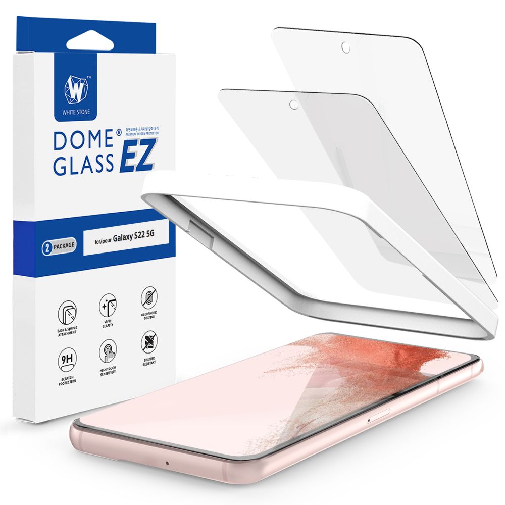 EZ Glass Screen Protector (2-pack) Samsung Galaxy S22