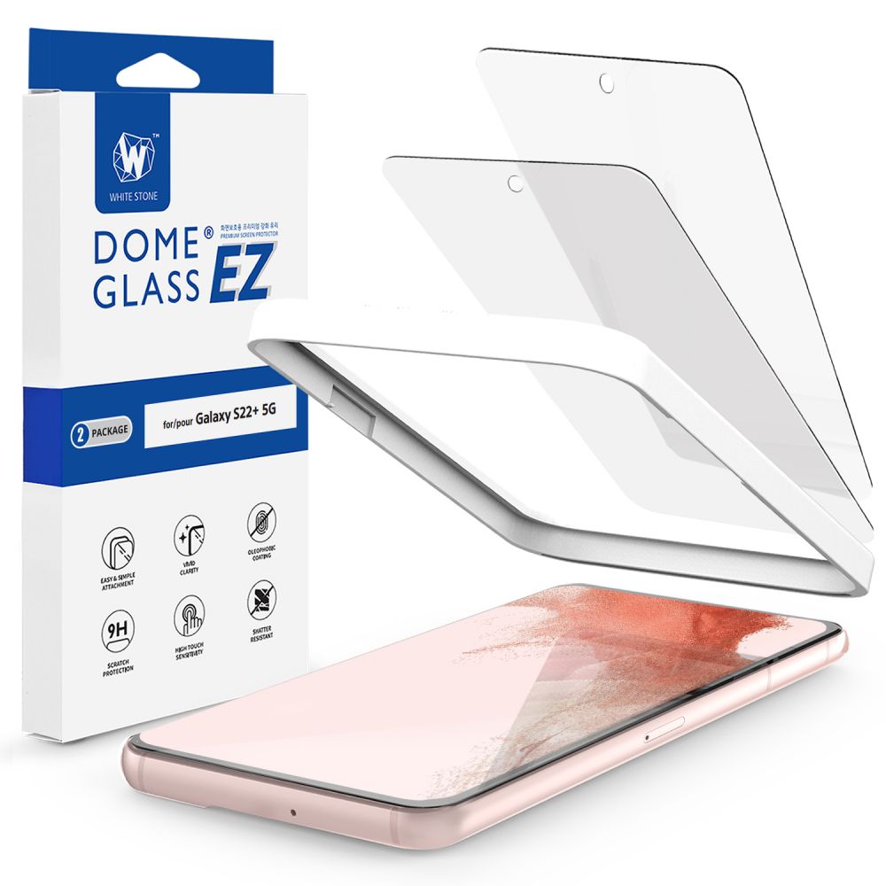 EZ Glass Screen Protector (2-pack) Samsung Galaxy S22 Plus