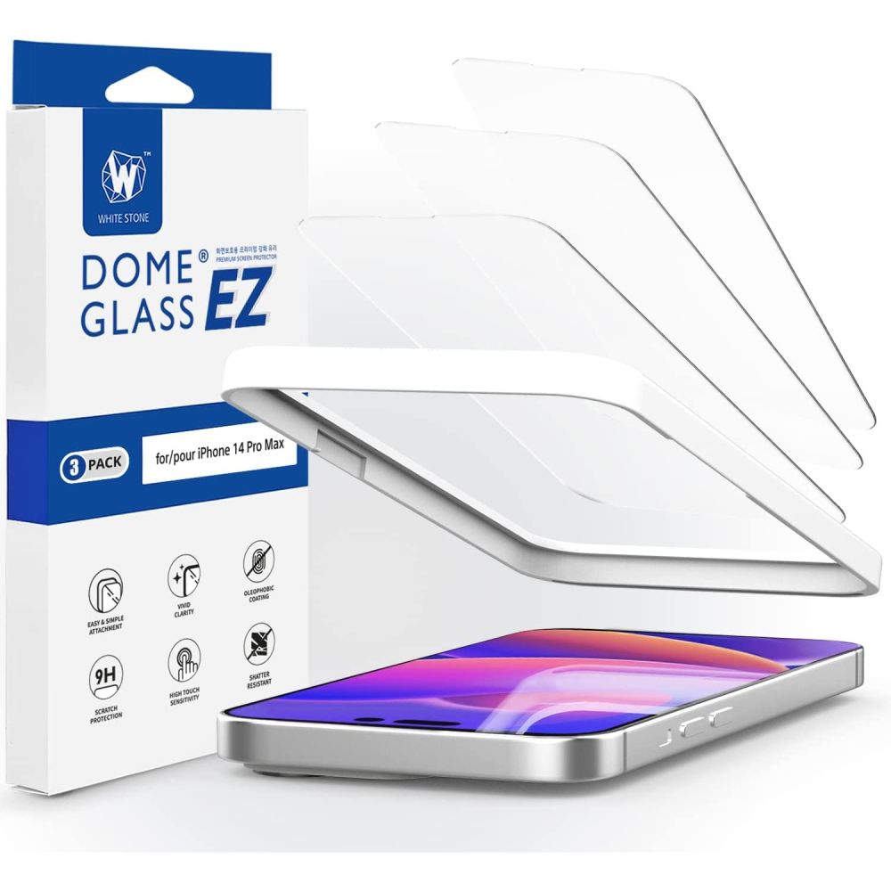 EZ Glass Screen Protector (3-pack) iPhone 14 Pro Max