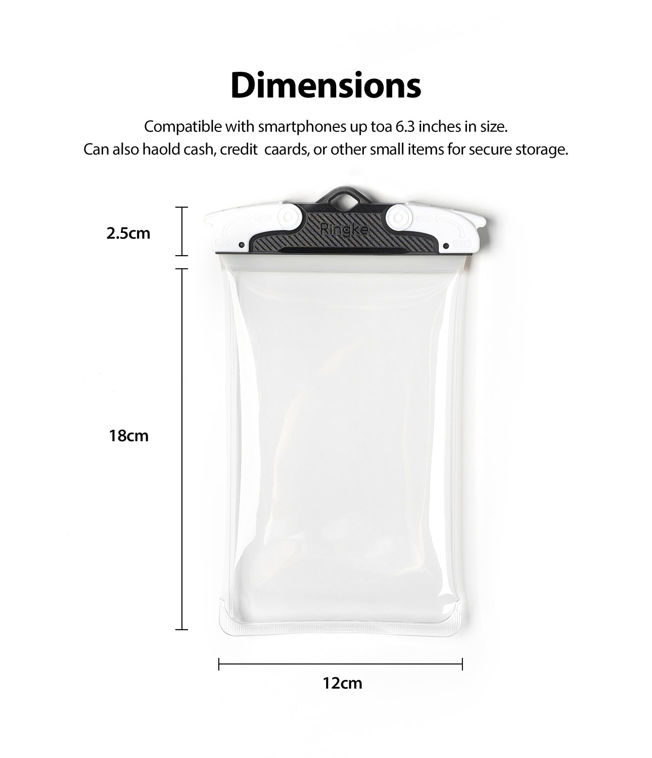 Universeel Waterproof Pouch Phone Case