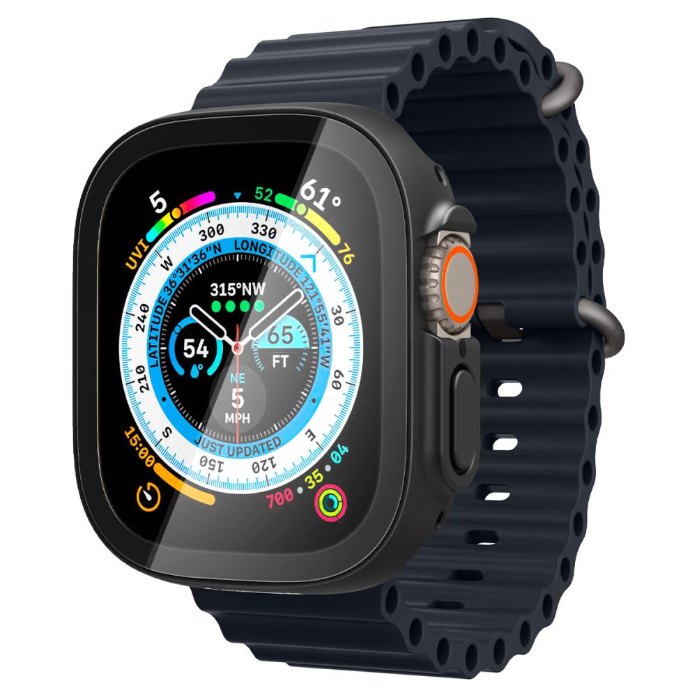 Case Thin Fit 360 Apple Watch Ultra 49mm Zwart