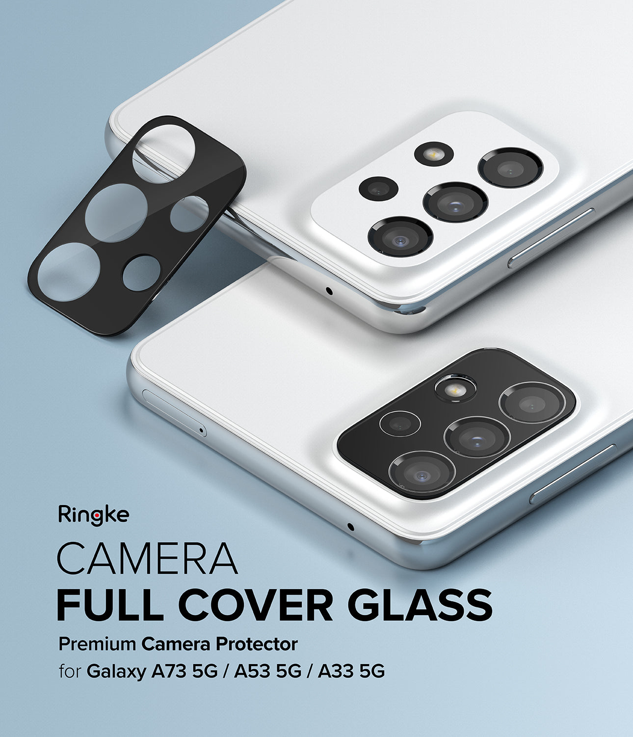Camera Protector Glass Samsung Galaxy A53 Zwart