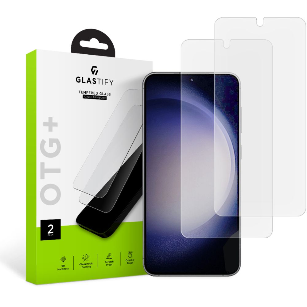 OTG+ Tempered Glass (2-pack) Samsung Galaxy S23