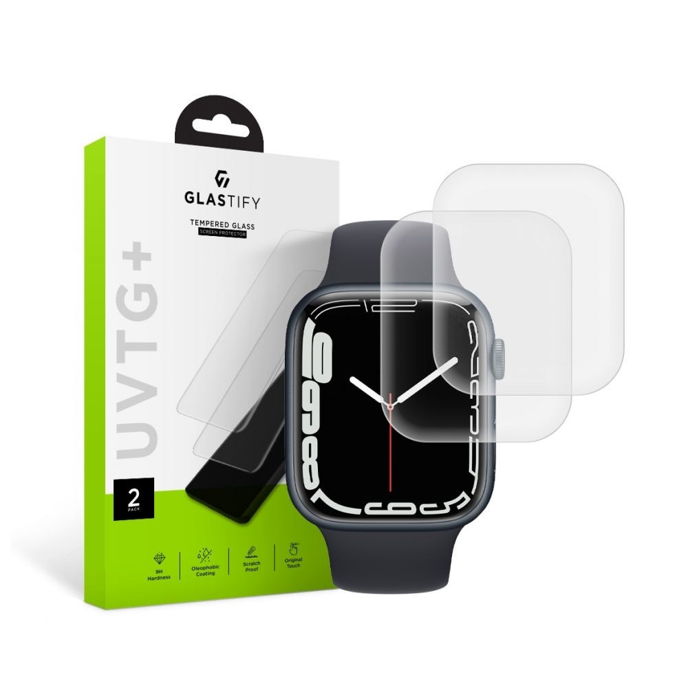 UV Tempered Glass (2-pack) Apple Watch 45mm Series 9