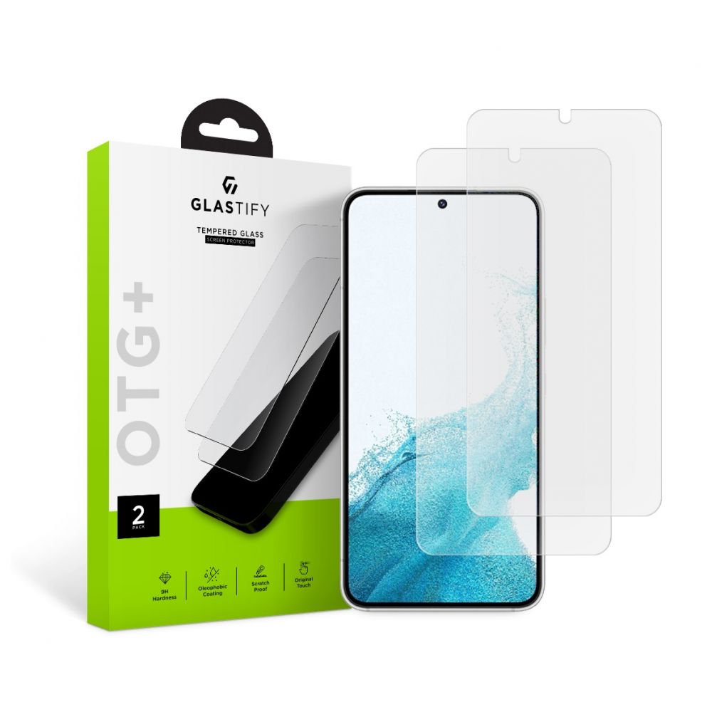 OTG+ Tempered Glass (2-pack) Samsung Galaxy S22