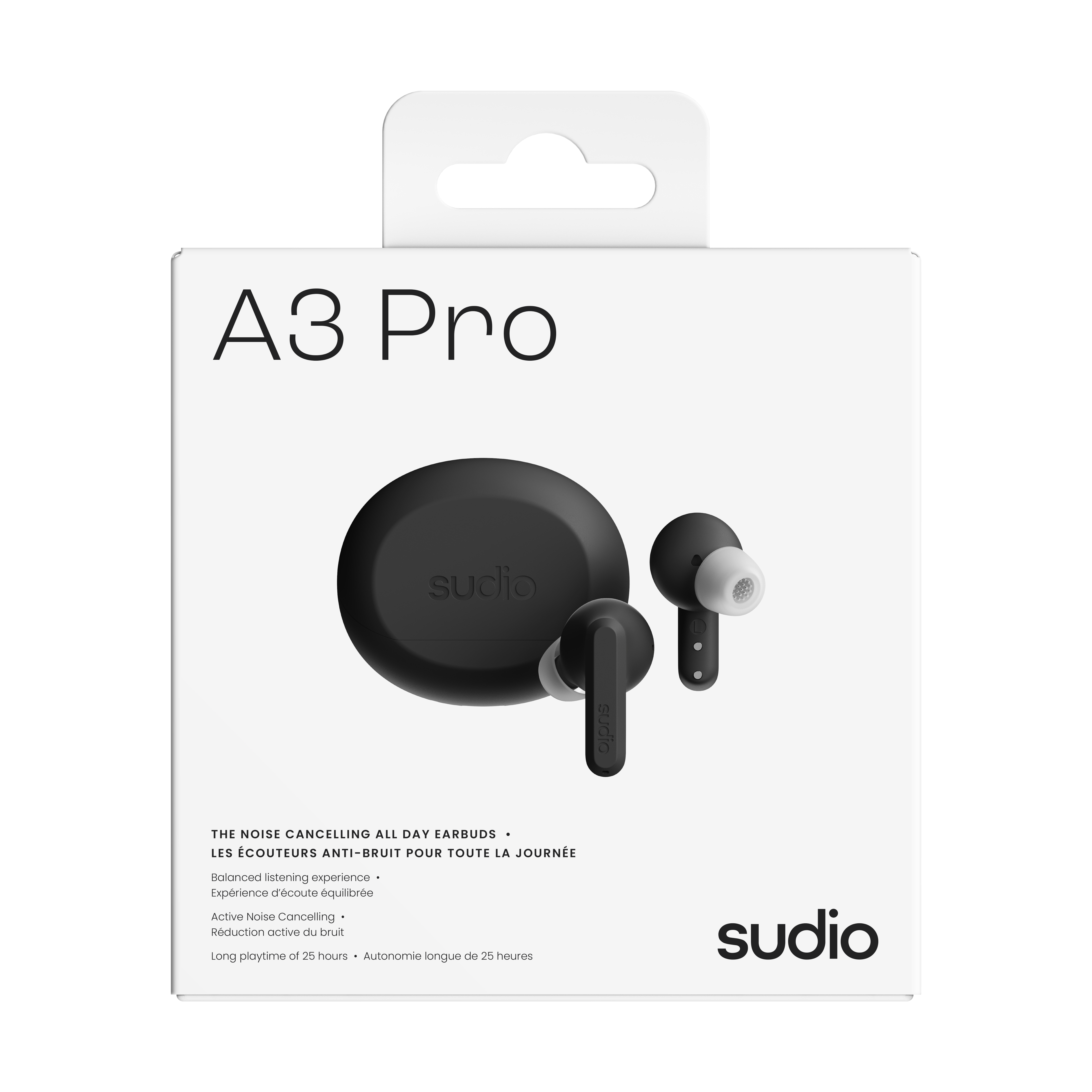 A3 Pro Draadloze In-ear Koptelefoon Zwart