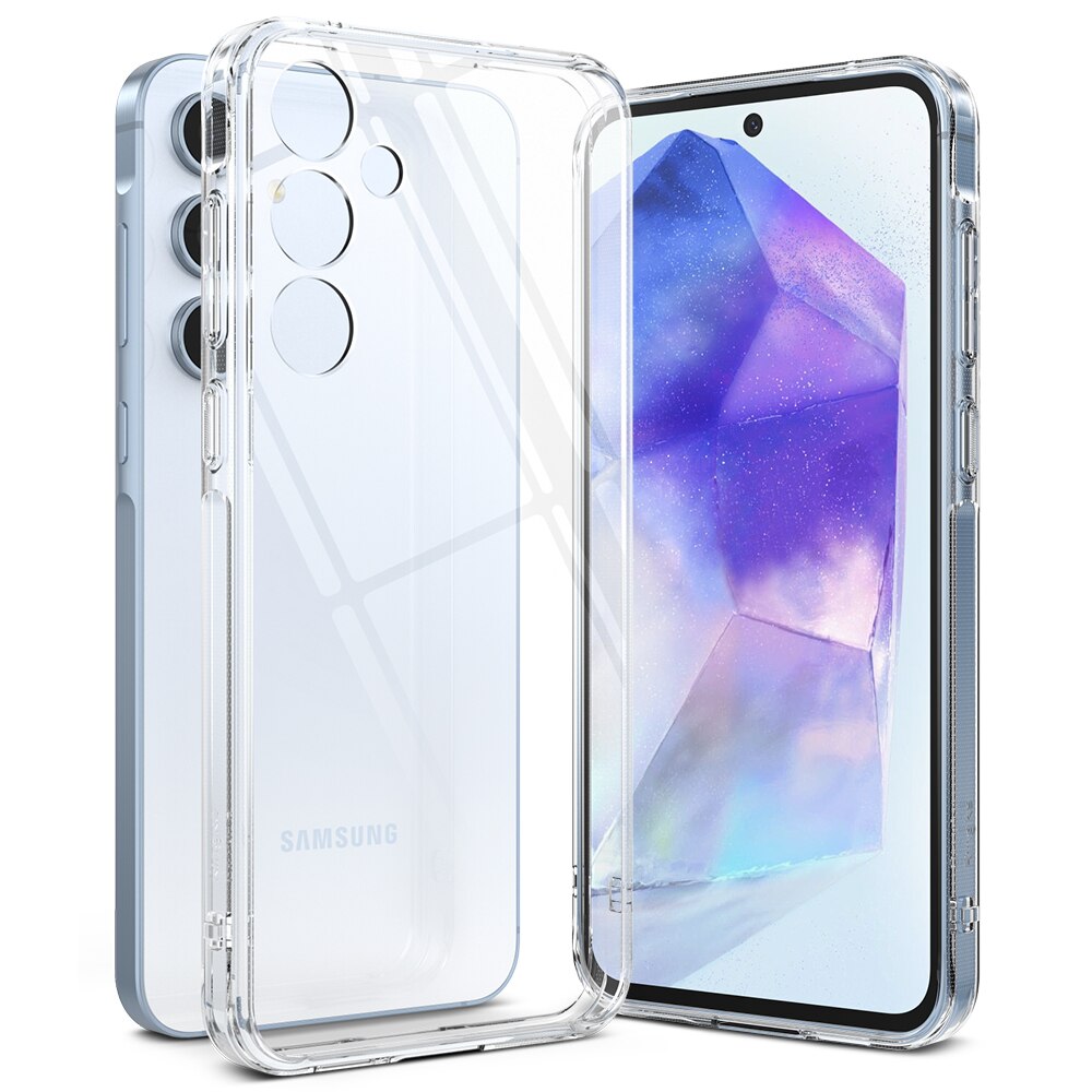 Fusion Case Samsung Galaxy A55 Clear