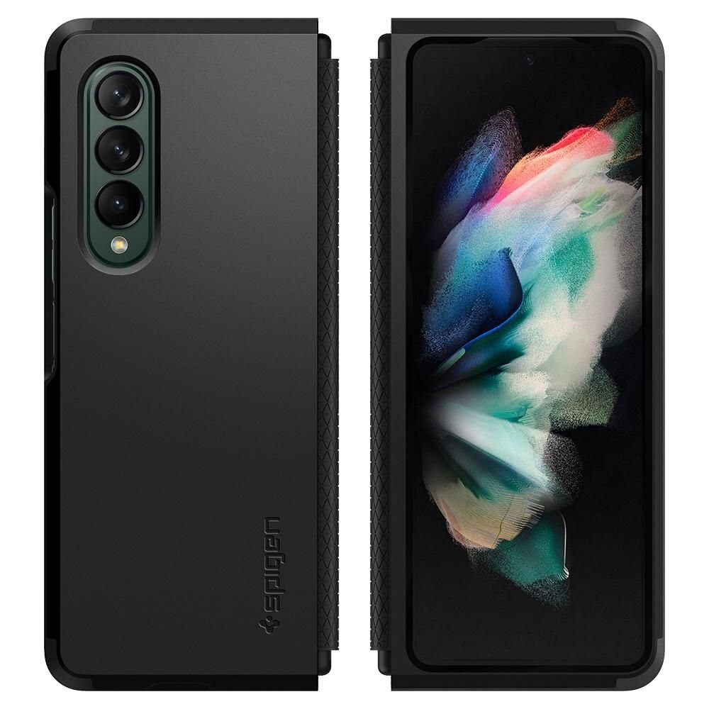 Case Tough Armor Samsung Galaxy Z Fold 3 Zwart