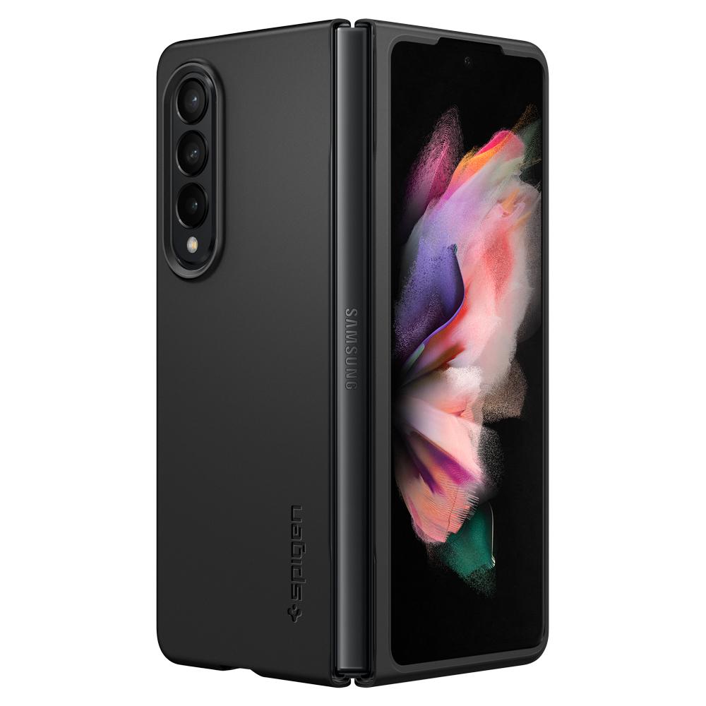 Case AirSkin Samsung Galaxy Z Fold 3 Zwart