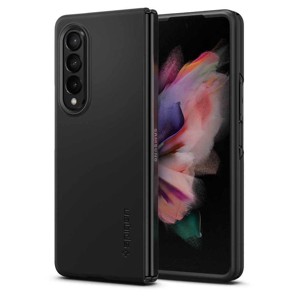 Case AirSkin Samsung Galaxy Z Fold 3 Zwart