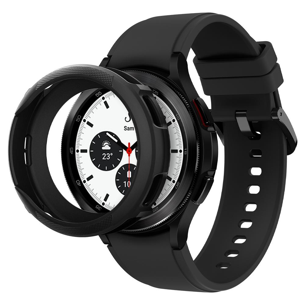 Case Liquid Air Samsung Galaxy Watch 4 Classic 46mm Zwart