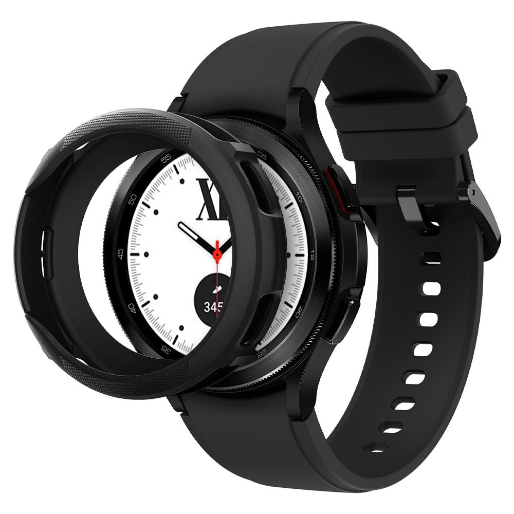 Case Liquid Air Samsung Galaxy Watch 4 Classic 42mm Zwart