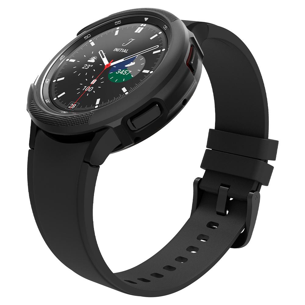 Case Liquid Air Samsung Galaxy Watch 4 Classic 42mm Zwart