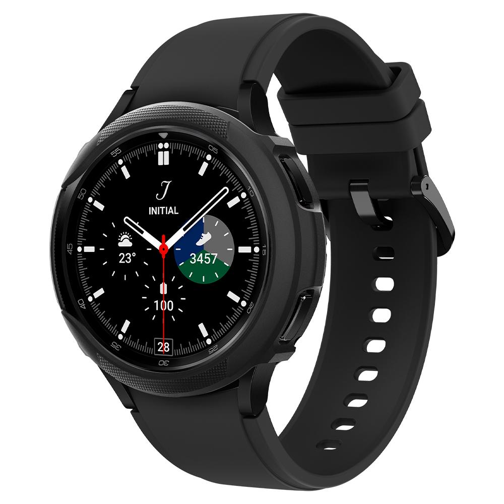 Case Liquid Air Samsung Galaxy Watch 4 Classic 42mm Zwart