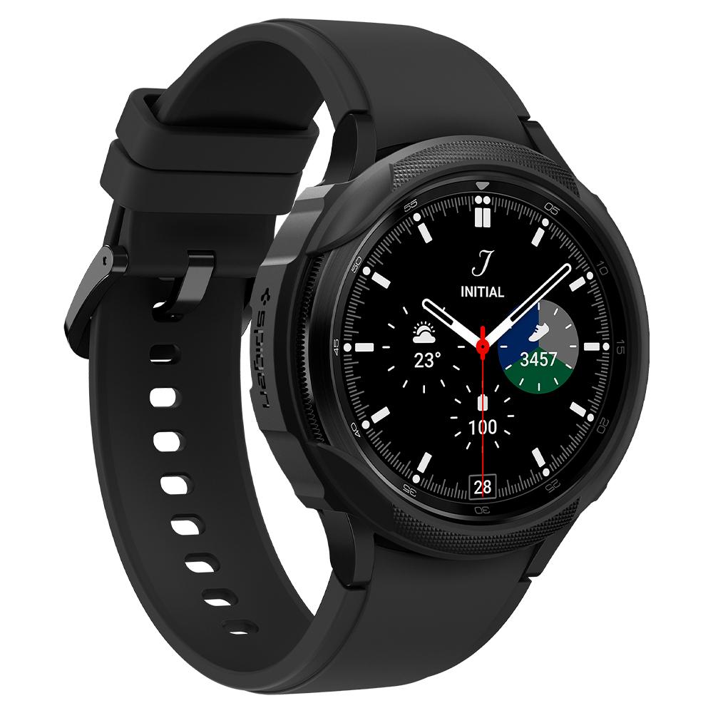 Case Liquid Air Samsung Galaxy Watch 4 Classic 46mm Zwart