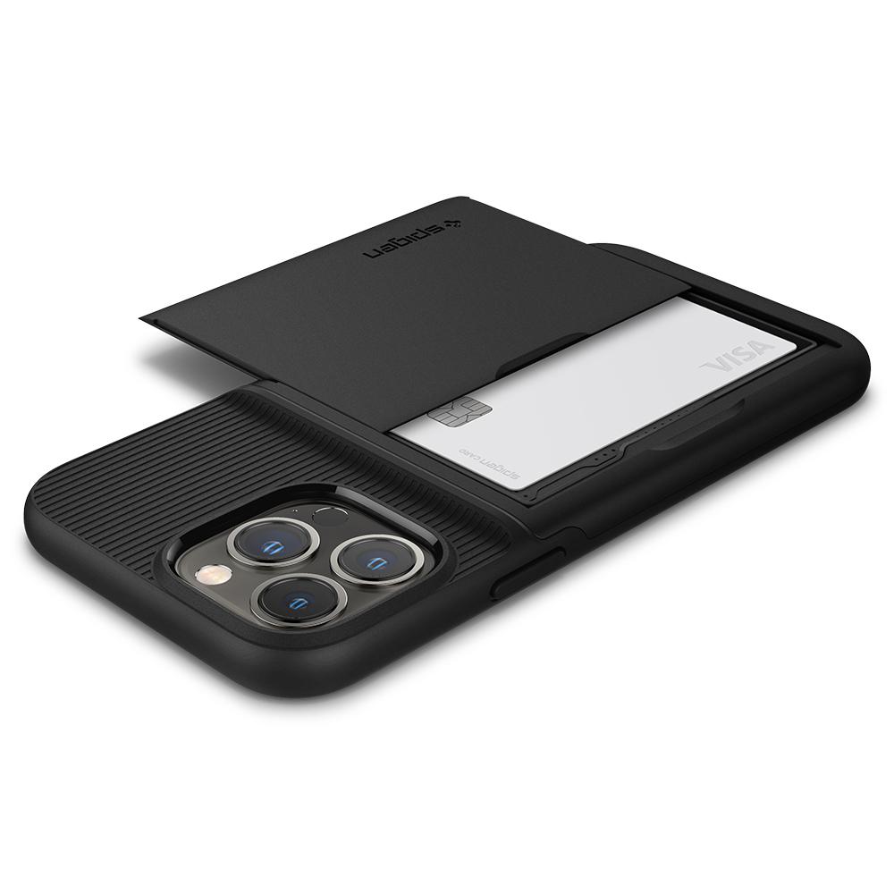 Case Slim Armor CS iPhone 13 Pro Max Zwart