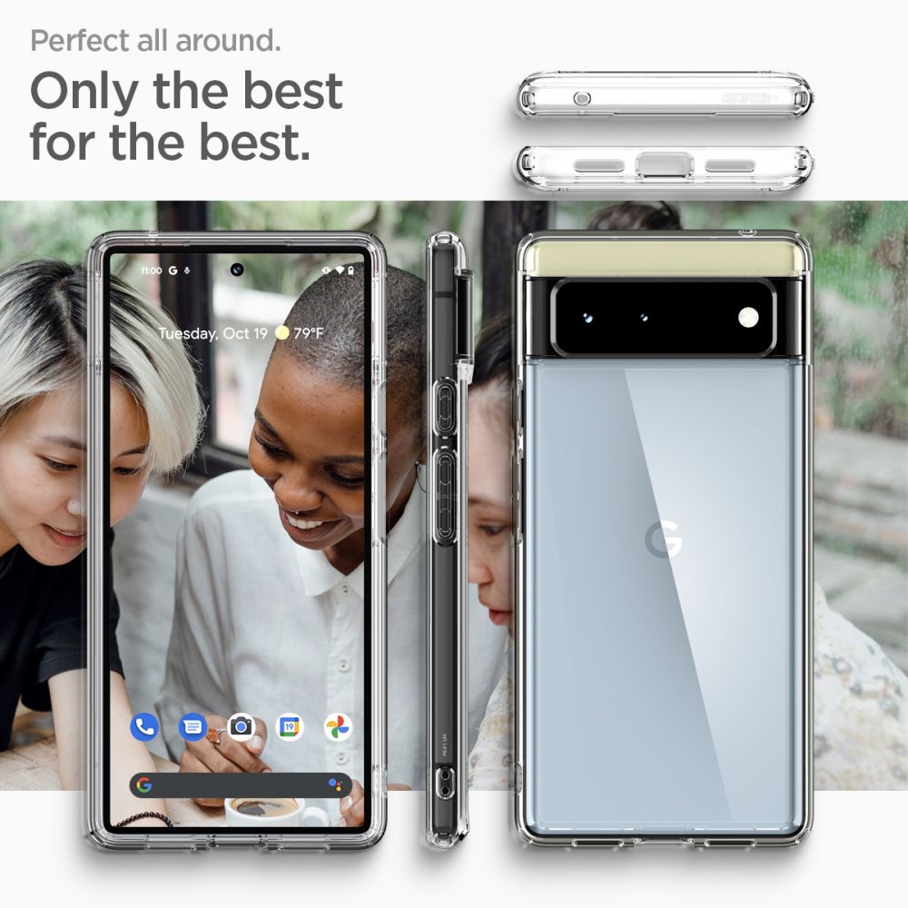 Case Ultra Hybrid Google Pixel 6 Crystal Clear