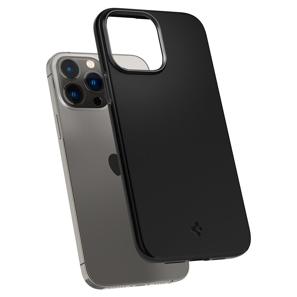 Case Thin Fit iPhone 13 Pro Max Zwart