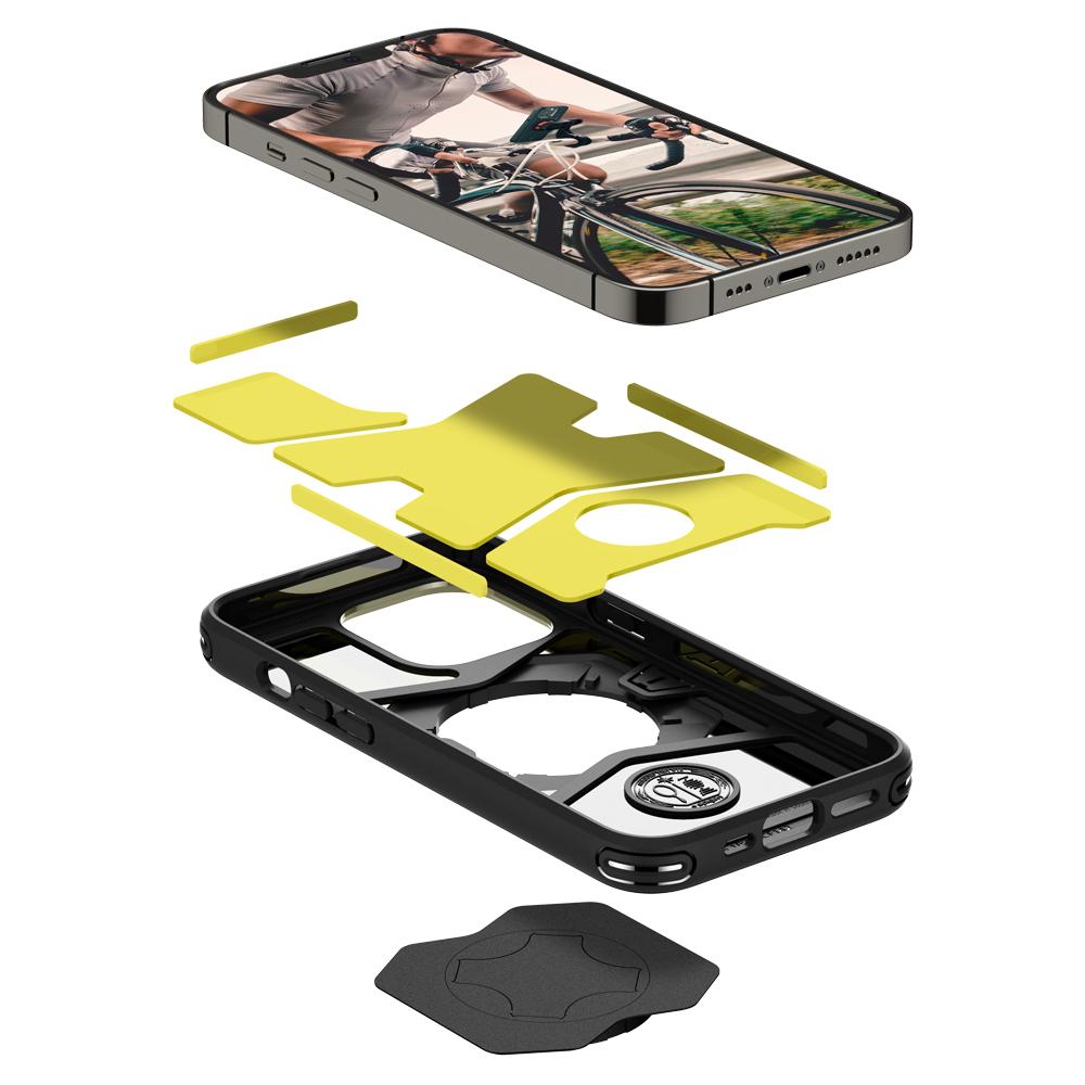 Bike Mount Case iPhone 13 Pro Zwart