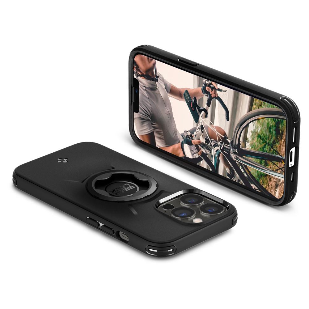 Bike Mount Case iPhone 13 Pro Max Zwart
