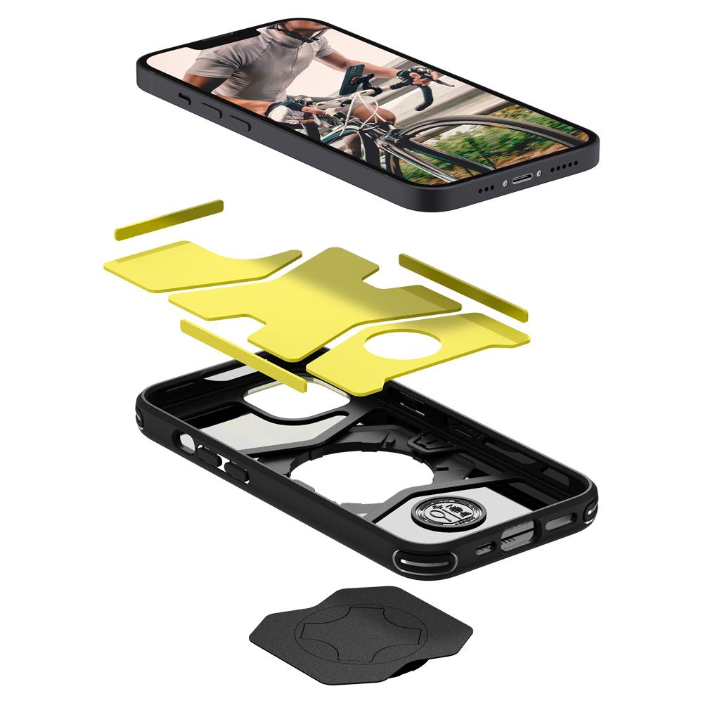 Bike Mount Case iPhone 13 Zwart