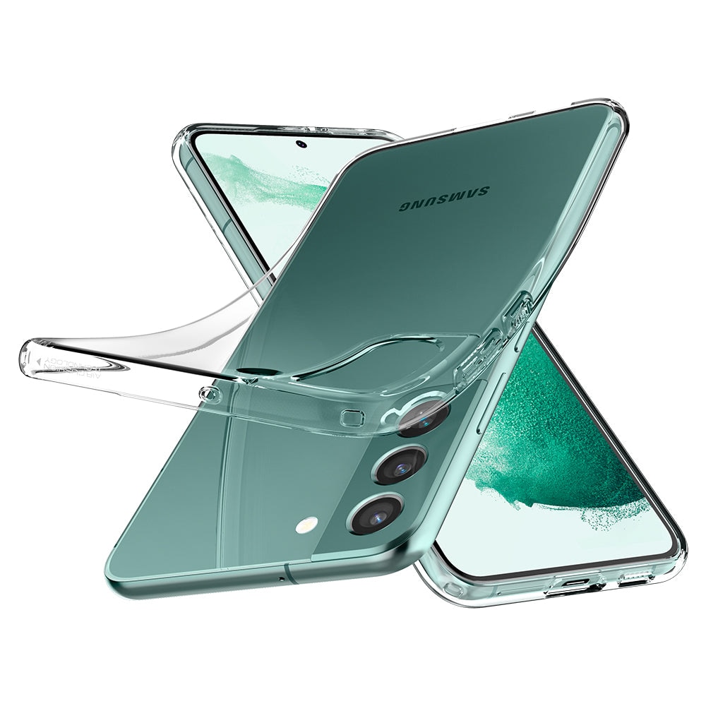 Case Liquid Crystal Samsung Galaxy S22 Plus Clear