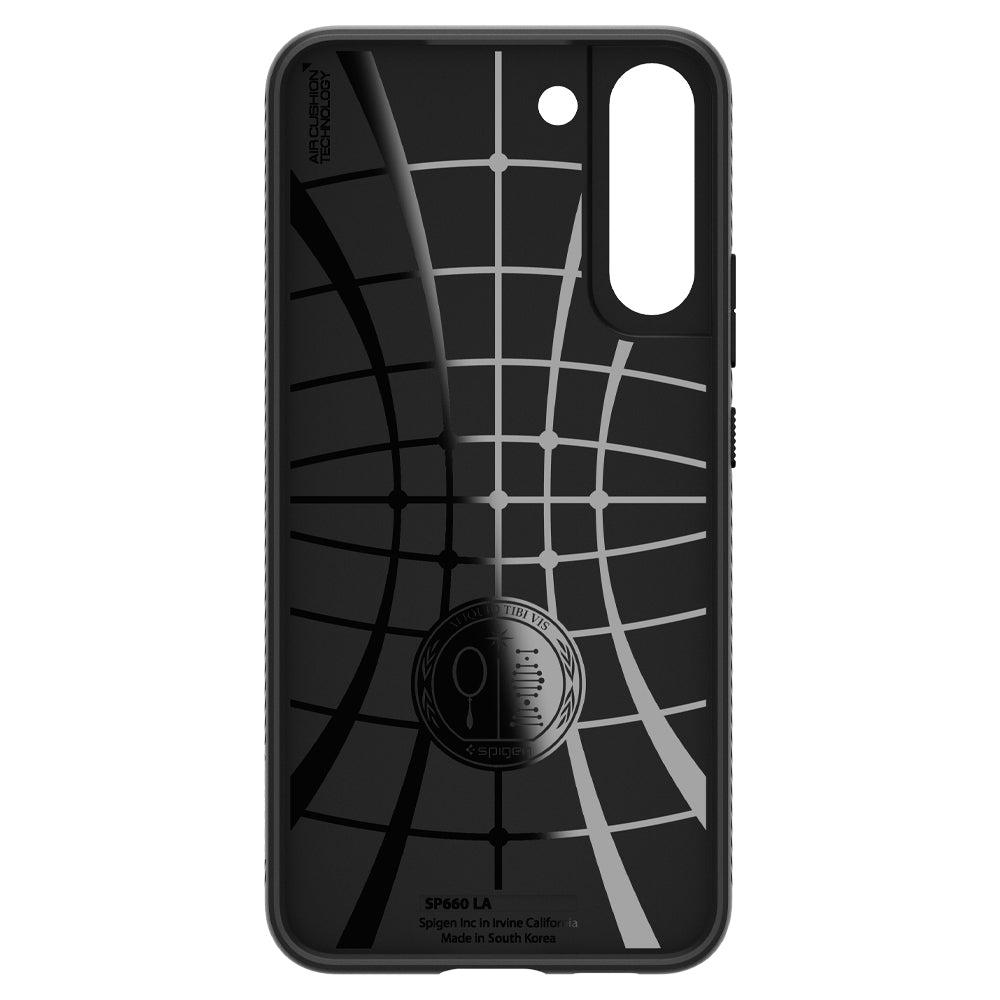 Case Liquid Air Samsung Galaxy S22 Plus Zwart