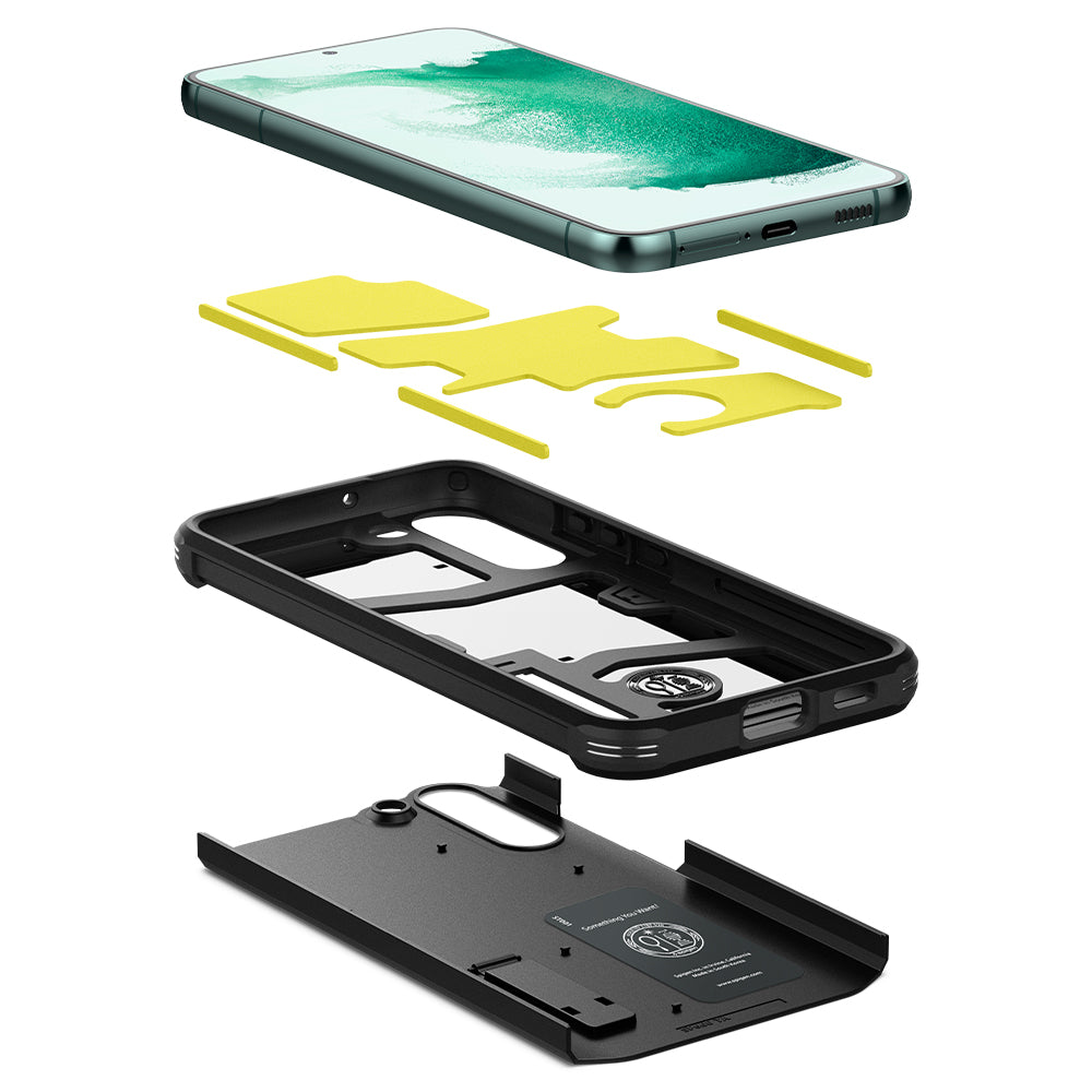 Case Tough Armor Samsung Galaxy S22 Plus Zwart