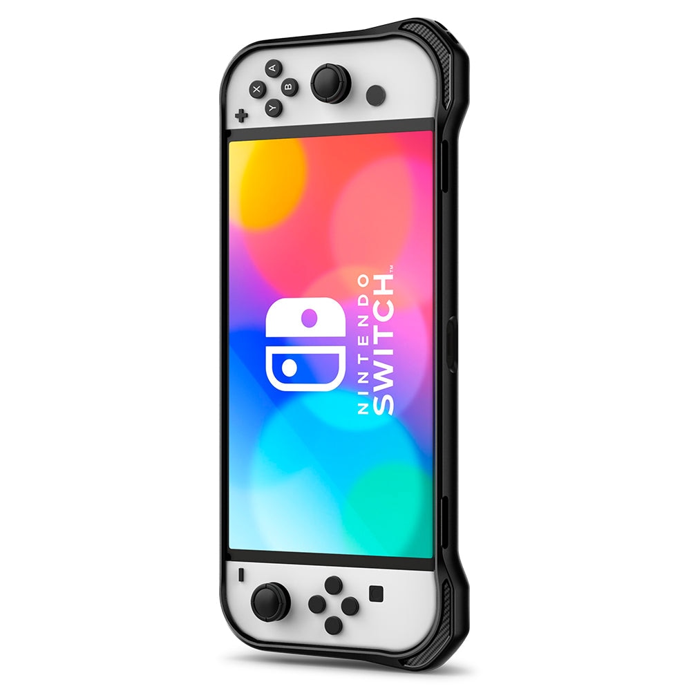 Case Rugged Armor Nintendo Switch OLED zwart