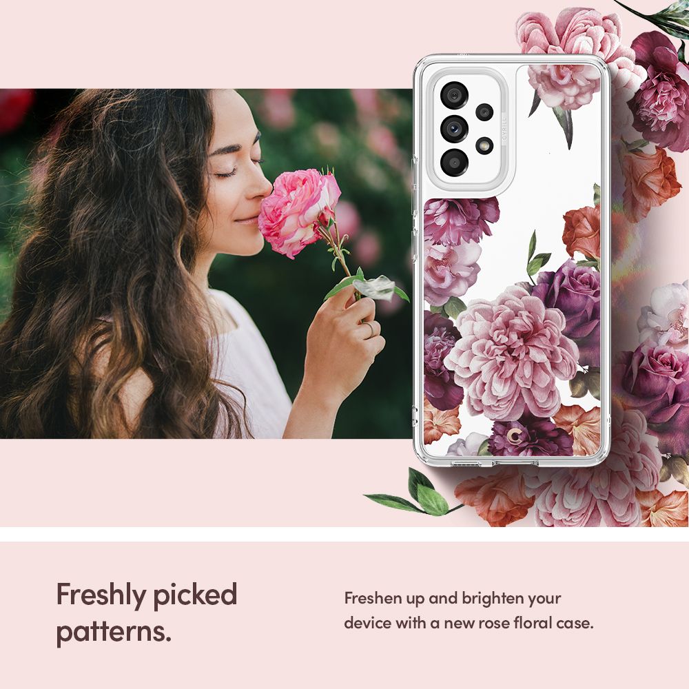 Case Cecile Samsung Galaxy A53 Rose Floral