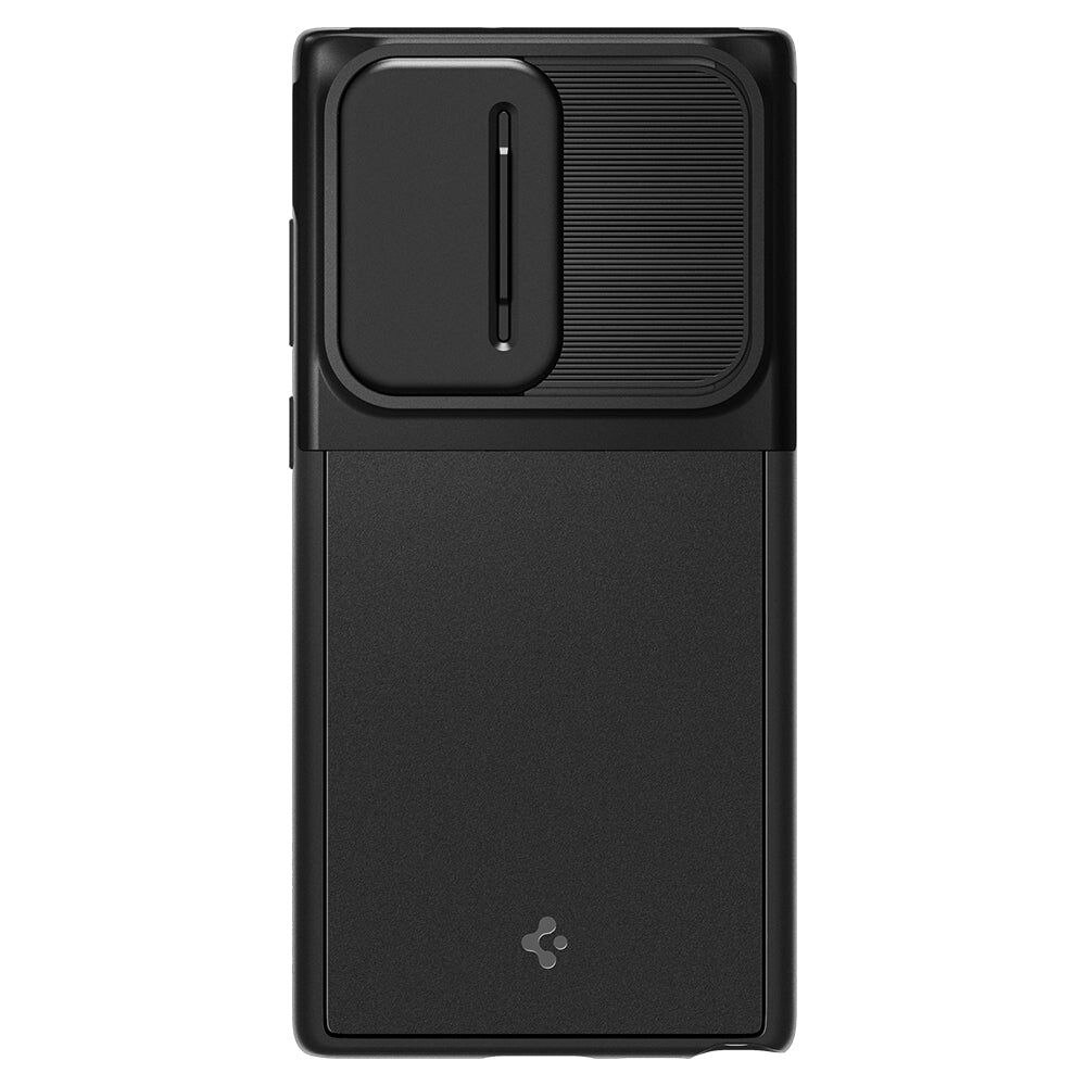 Case Optik Armor Samsung Galaxy S22 Ultra Zwart