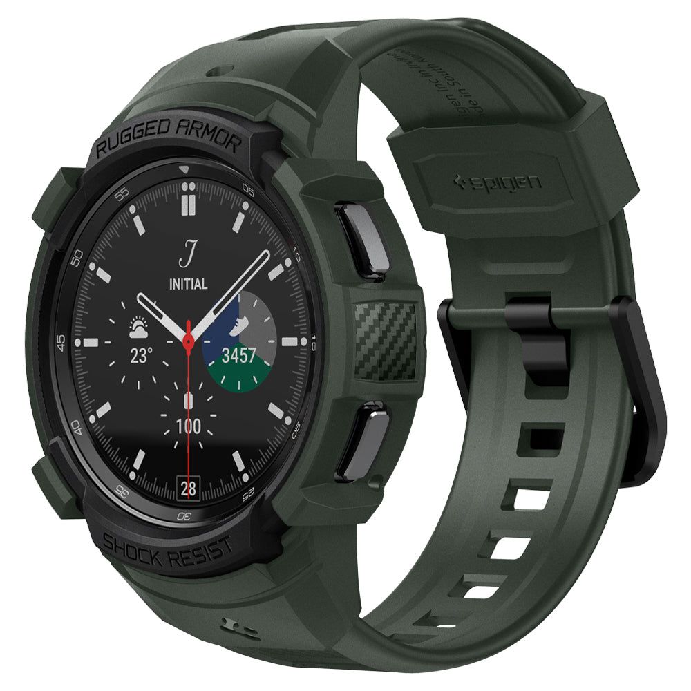 Case Rugged Armor Pro Samsung Galaxy Watch 4 Classic 46mm Military Green