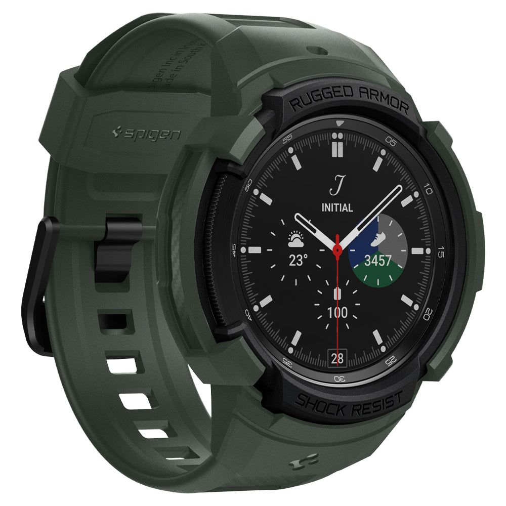 Case Rugged Armor Pro Samsung Galaxy Watch 4 Classic 46mm Military Green