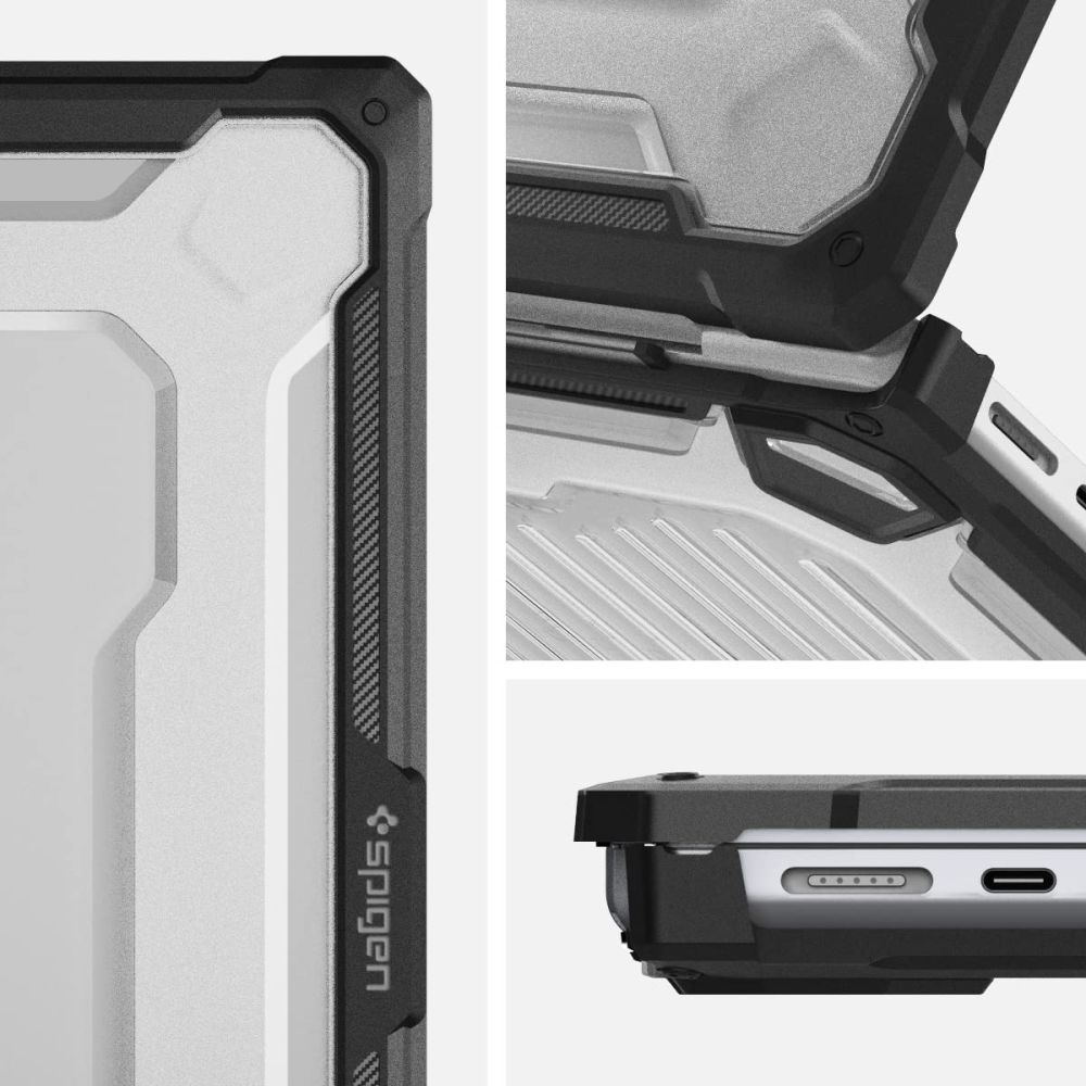 Case Rugged Armor MacBook Pro 14.2 2021/2022 Zwart