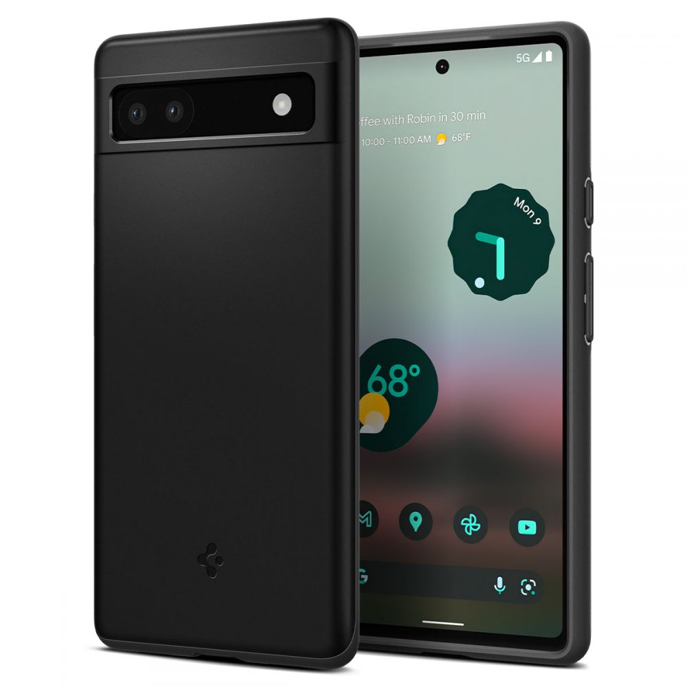 Case Thin Fit Google Pixel 6a Zwart