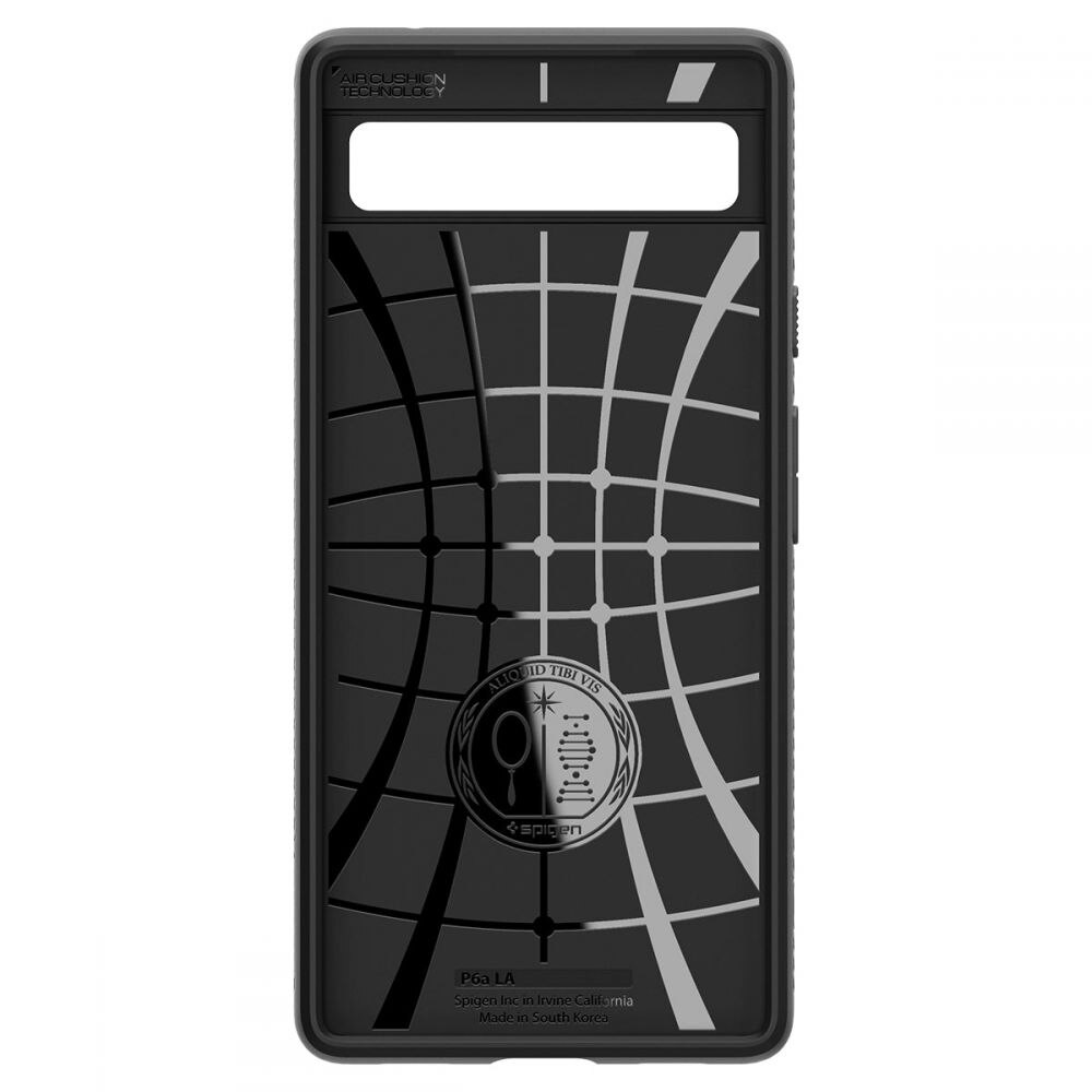 Case Liquid Air Google Pixel 6a Zwart