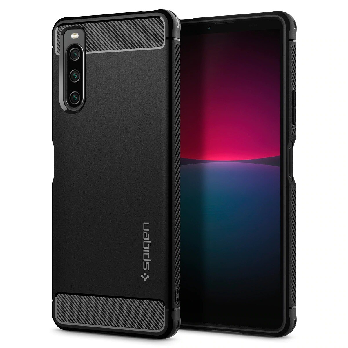 Case Rugged Armor Sony Xperia 10 iV Zwart