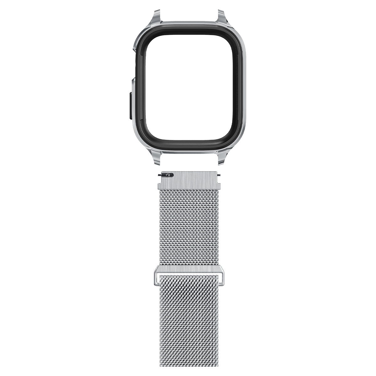 Case Metal Fit Pro Apple Watch SE 44mm Silver