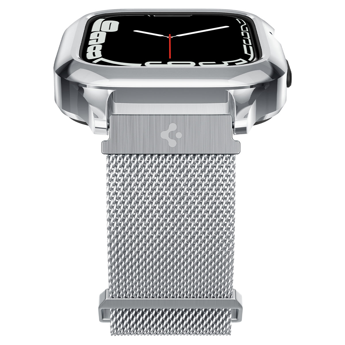 Case Metal Fit Pro Apple Watch 45mm Series 8 Silver