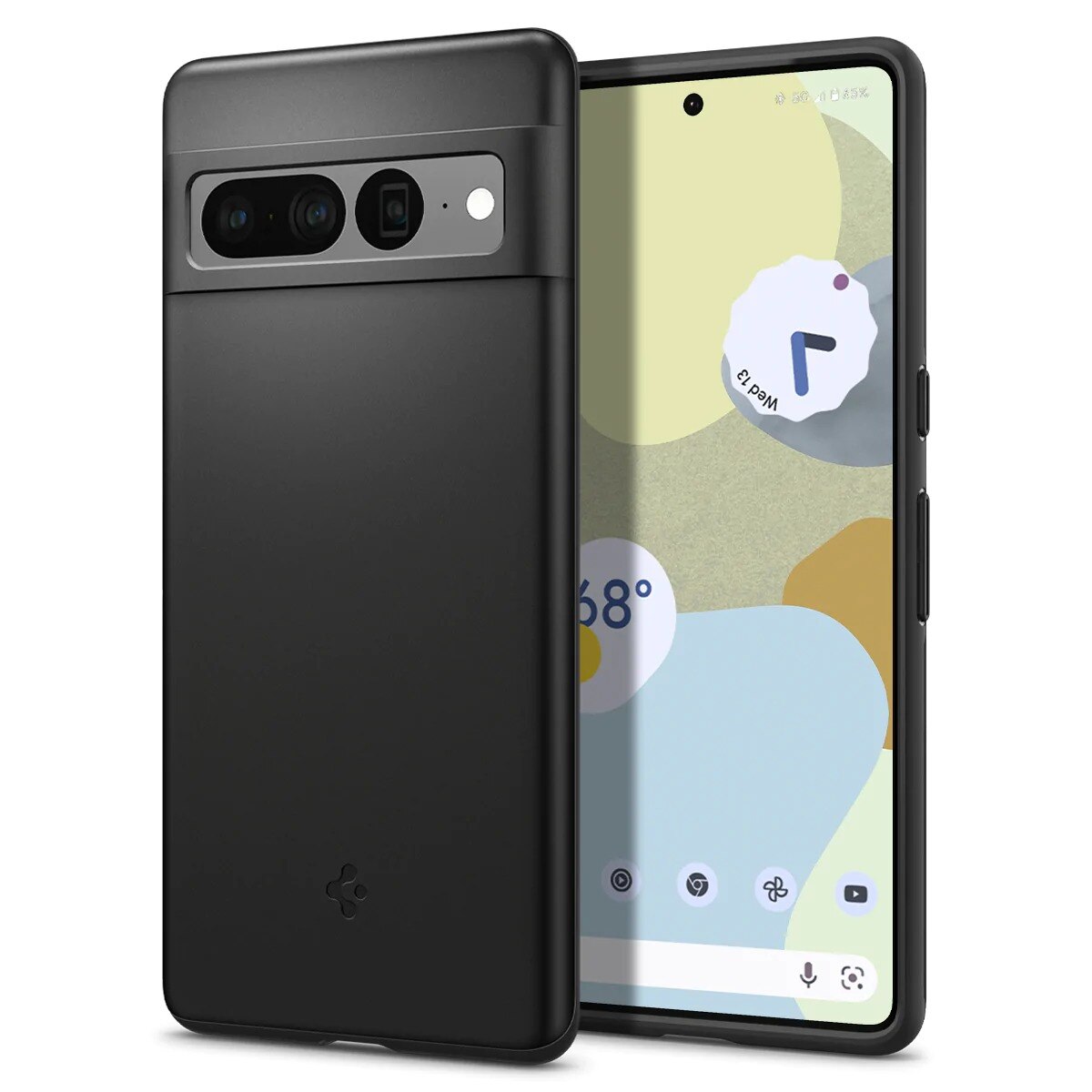 Case Thin Fit Google Pixel 7 Pro Zwart