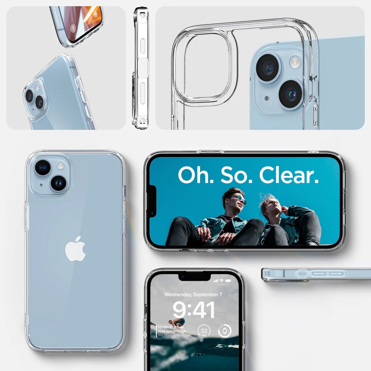 Case Ultra Hybrid iPhone 14 Crystal Clear