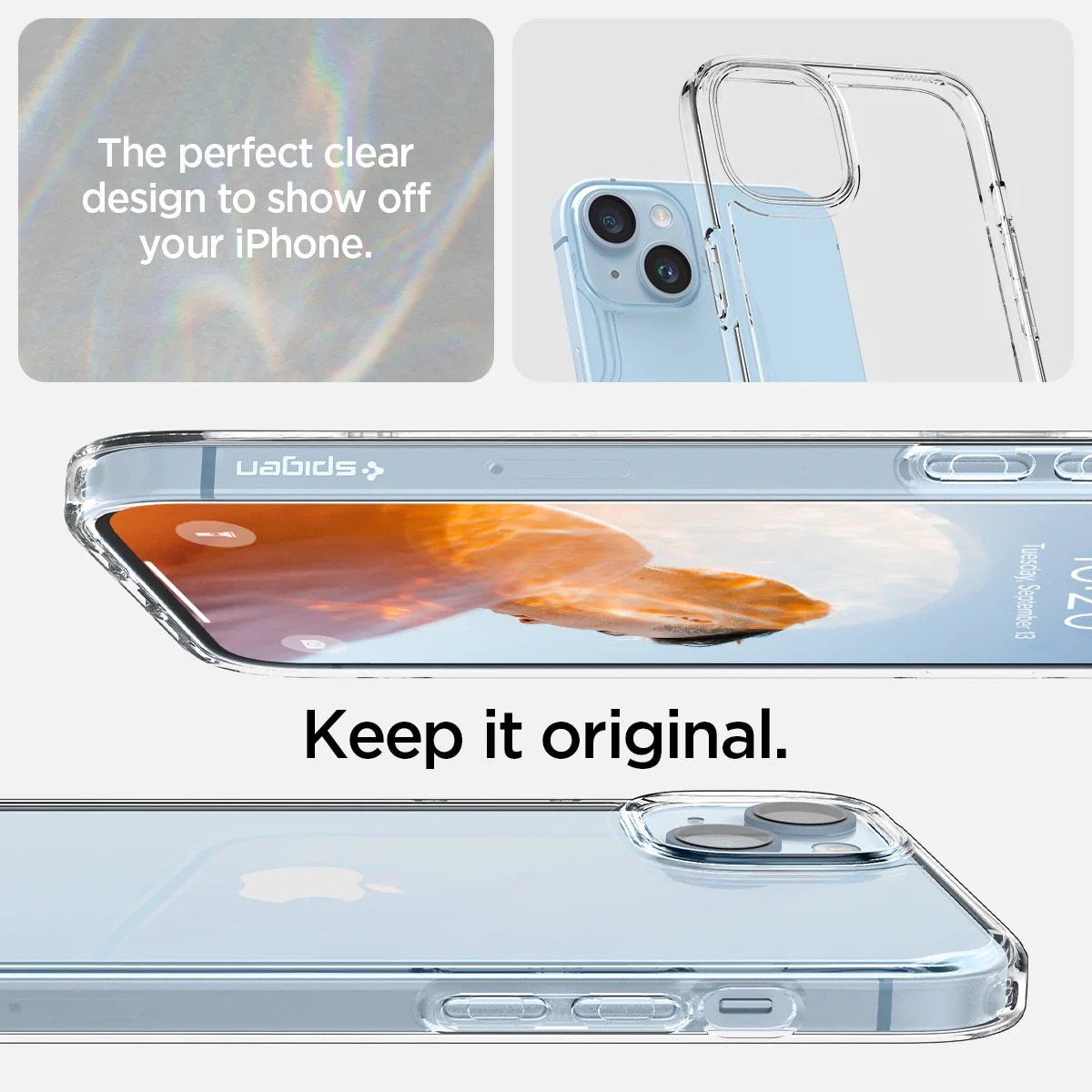 Case Ultra Hybrid iPhone 14 Crystal Clear